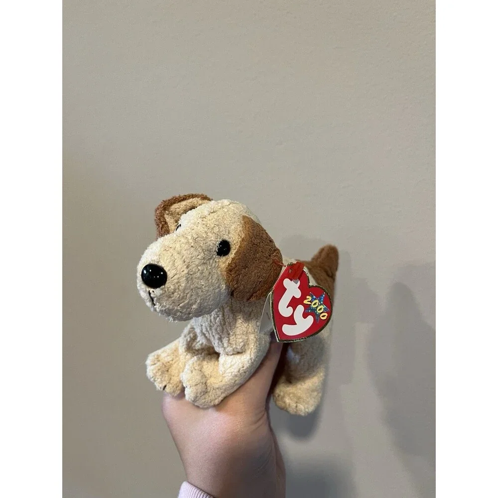 Ty Beanie Baby Rufus the Dog February 28, 2000 Mint Condition Retired With Tags